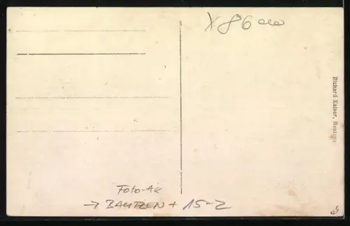 Foto-AK Bautzen, Zeppelin über der Stadt