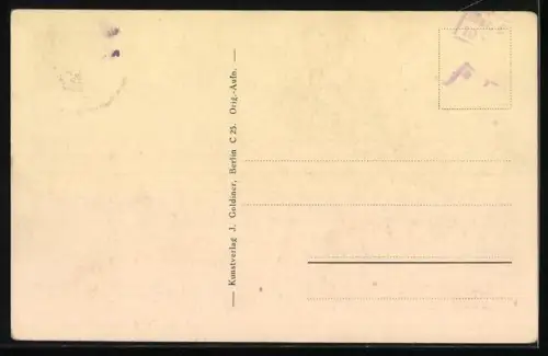 AK Berlin-Siemensstadt, Siedlung Rohrdamm Ecke Harriesstrasse