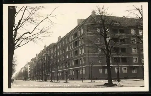 Foto-AK Berlin-Wilmersdorf, Detmolderstrasse Ecke Koblenzerstrasse