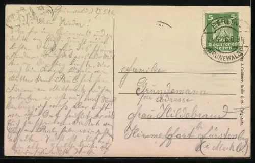 AK Berlin-Charlottenburg, Pascalstrasse, Ecke Helmholtzstrasse