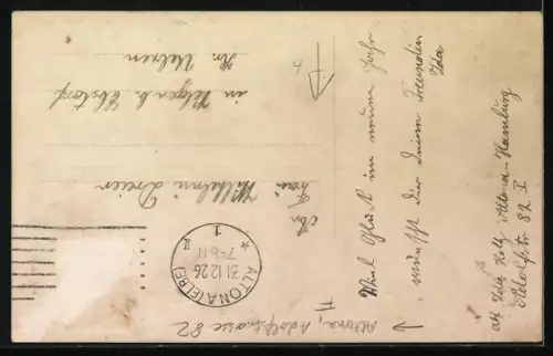 Foto-AK Hamburg-Altona, Fisch-Räucherei von H. Thedens, Adolfstrasse 82