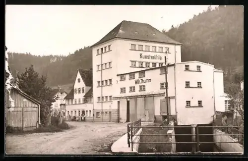 AK Hopfach, Kunstmühle von Wilhelm Thumm
