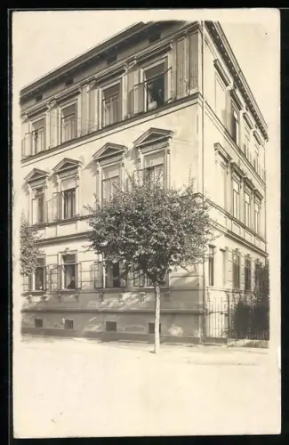 Foto-AK Weimar / Thüringen, Richard Wagner-Strasse Ecke Trierer Strasse