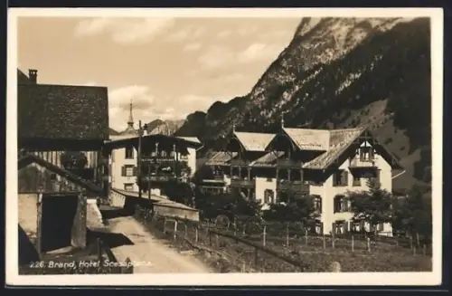 AK Brand /Vorarlberg, Hotel Scesaplana