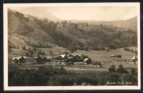 AK Brand /Vorarlberg, Hotel Beck