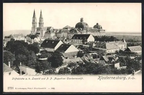 AK Klosterneuburg /N.-Ö., Stiftskirche und Augustiner-Chorherrenstift