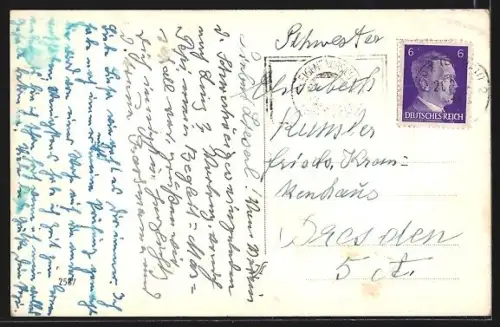 AK Linz a. d. D.,  Platz, Platzansicht mit Kirche und Strassenbahn