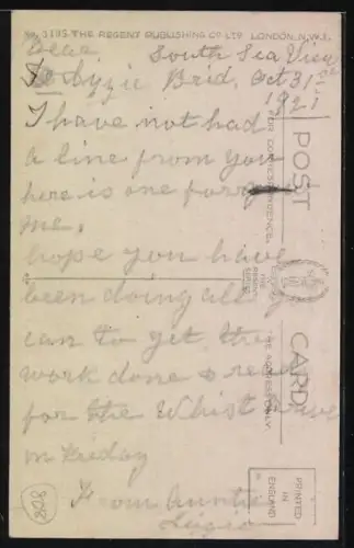 Künstler-AK Maurice: Frau beim Aufhängen von Unterwäsche