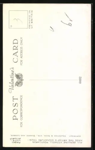 Künstler-AK Mabel Lucie Attwell: Kind macht einen Radschlag