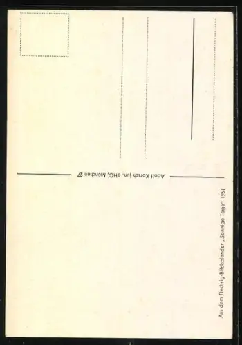 AK Kinderpaar mit Spielzeughäusern