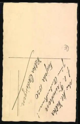 AK Kleiner Junge mit einem Ball