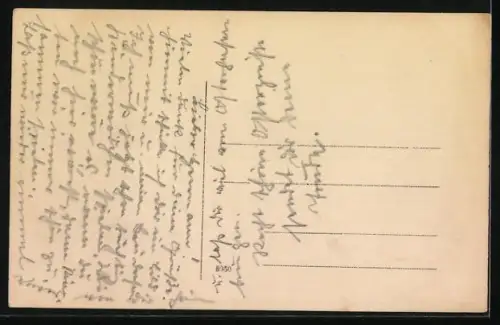 Foto-AK Drei Kinder mit einem Spielzeugkarren