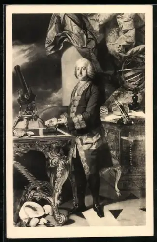 AK Kaiser Franz I. von Lothringen im 3. Rosazimmer