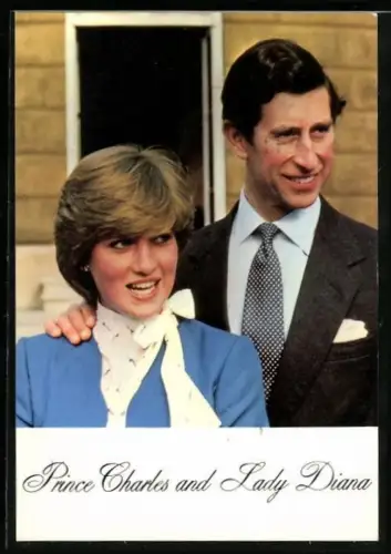 AK Prince Charles and Lady Diana, Portrait