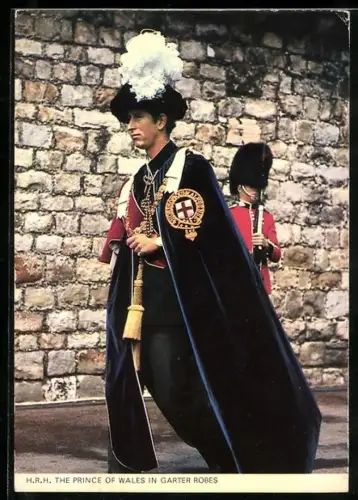 AK The Prince of Wales in Garter Robes