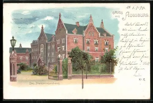 Lithographie Augsburg, Diakonissenhaus