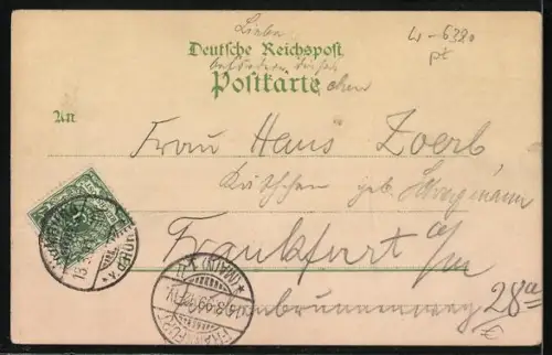 Lithographie Homburg / Höhe, Unterer Schwedenpfad, Elisabethbrunnen, Kaiserbrunnen, Lawn Tennis Platz