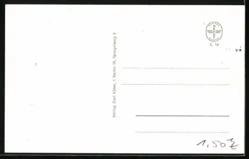 AK Berlin, Ausstellung Internationale Grüne Woche, 1963