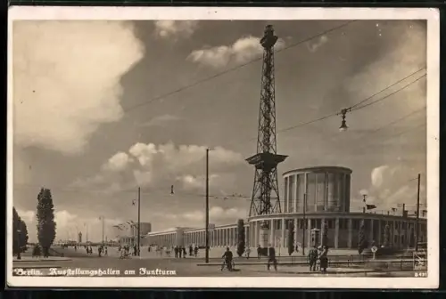 AK Berlin-Charlottenburg, Ausstellungshallen am Funkturm