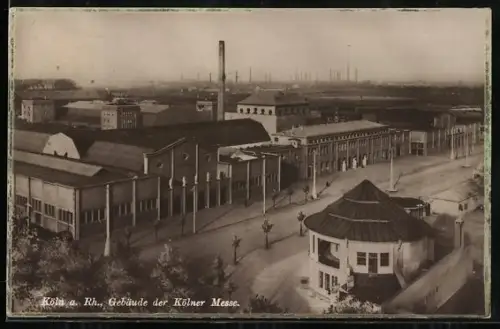 AK Köln a. Rh., Gebäude der Kölner Messe