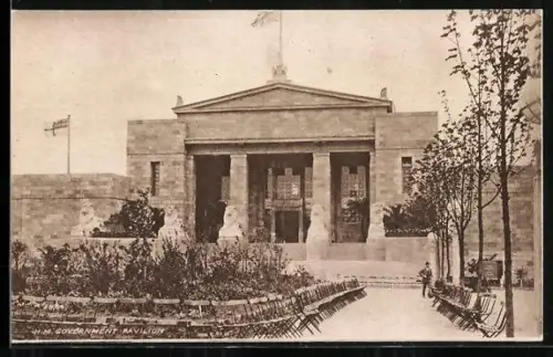AK British Empire Exhibition, 1924, Government Pavilion