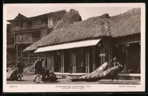 AK Japan-British Exhibition, 1910, Interior Poetic Japan