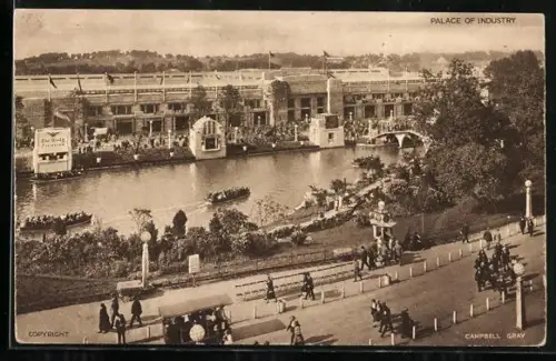AK British Empire Exhibition 1924, Palace of Industry