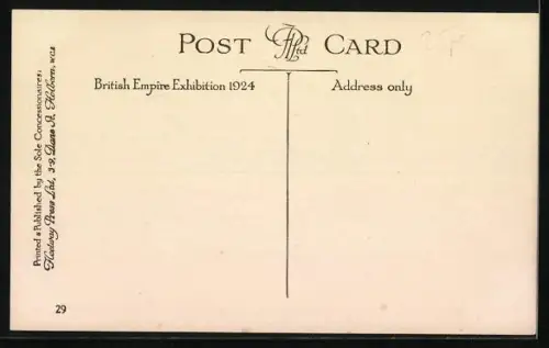 AK British Empire Exhibition, 1924, The Stadium Terrace