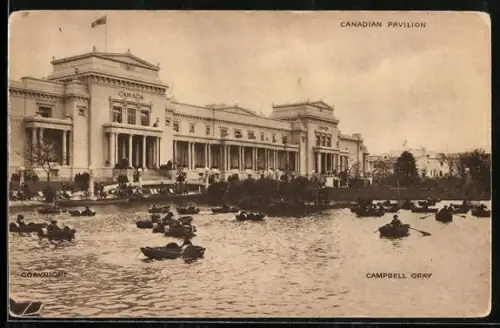 AK British Empire Exhibition 1924, Canadian Pavillon