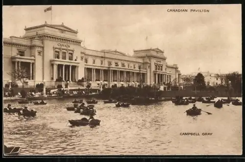 AK British Empire Exhibition 1924, Canadian Pavillon