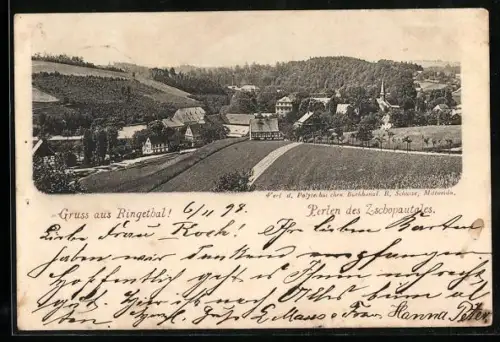 AK Ringethal /Zschopautal, Ortspartie