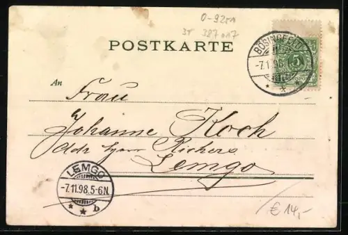 AK Ringethal /Zschopautal, Ortspartie