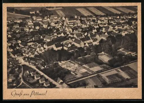 AK Pöttmes, Flugzeugaufnahme