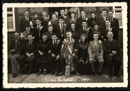 AK Leutersdorf / Thür., Kirmes 1957