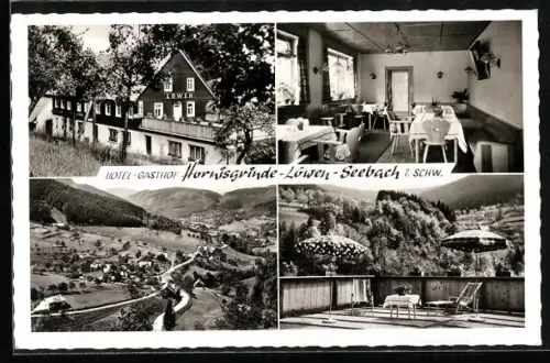 AK Seebach i. Schw., Hotel-Gasthof Hornisgrinde-Löwen