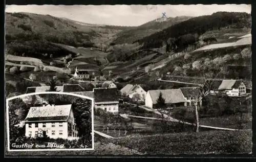 AK Endenburg, Gasthof zum Pflug, Totalansicht
