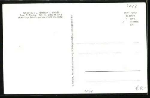 AK Unterkutterau, Gasthaus z. Engel, Gesamtansicht