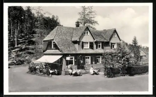 AK Gernsbach, Gasthaus zur Nachtigall