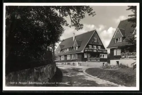 AK Wüstenrot, Cafe und Pension Schöllmann