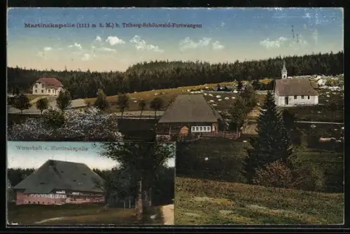 AK Furtwangen, Martinskapelle, Wirtschaft Zum Martinskapelle
