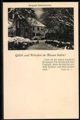AK Habichtswald, Bergamt im Winter
