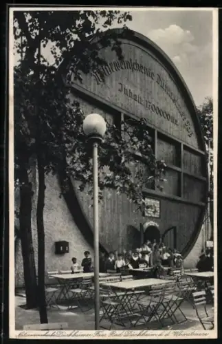 AK Bad Dürkheim, Restaurant Dürkheimer Fass, Bes. Fritz Keller