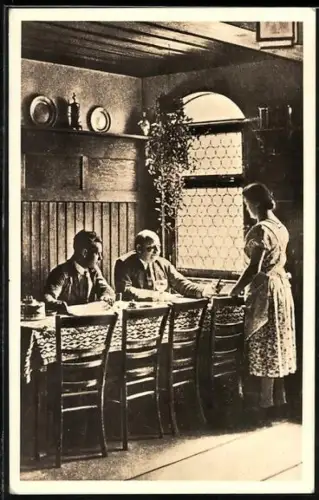 AK Schweinfurt, Restaurant Kaffee Keller, Bes. Fritz Keller