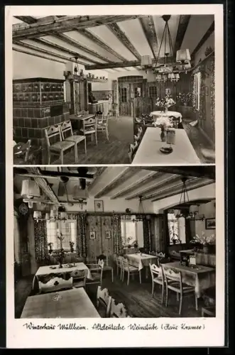 AK Müllheim, Restaurant Winzerhaus, Bes. Paul Höferlin