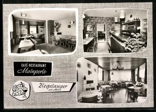AK Ziegelanger am Main, Café-Restaurant Mainperle, Inh. Fam. Berninger