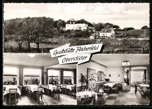 AK Oberstüter, Gasthaus Ascherfeld, Bes. Adolf Ascherfeld
