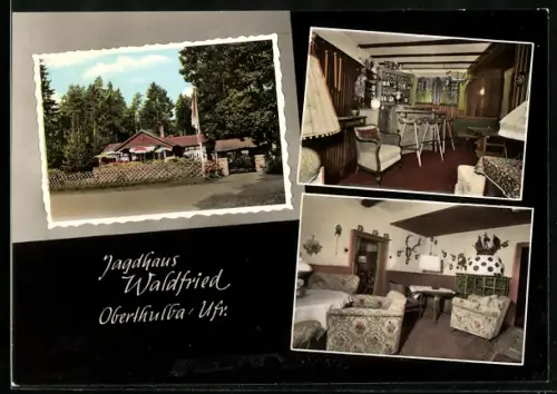 AK Oberthulba /Ufr., Jagdhaus Waldfried, Bes. Irma Noelte