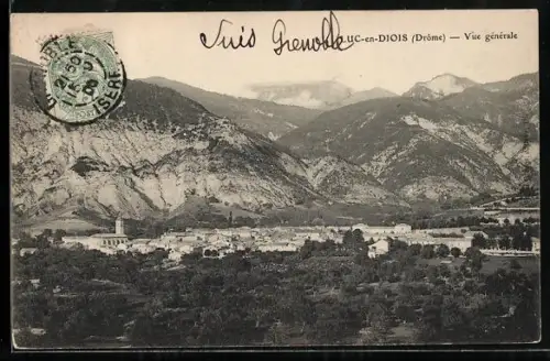 AK Luc-en-Diois, Vue générale