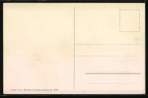 AK El Escorial, Vista desde la via Férrea