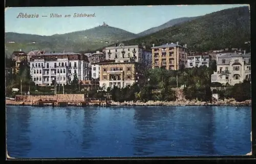 AK Abbazia, Villen am Südstrand